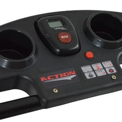 Esteira Ergométrica Eletrônica Polimet Action 10 Preta  Bivolt
