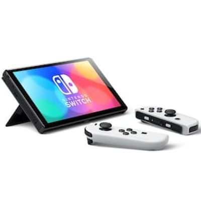 Console Nintendo Switch OLED 64GB com Controle Joy-Con Branco