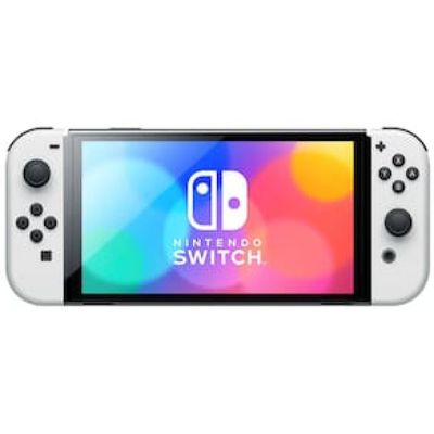 Console Nintendo Switch OLED 64GB com Controle Joy-Con Branco