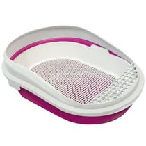 Bandeja Higiênica para Gato Furba Furacão Pet 0784 - Rosa