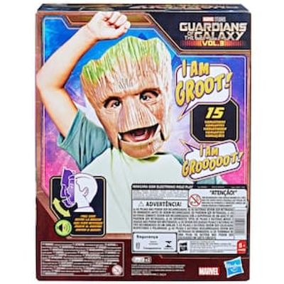 Máscara Guardiões da Galáxia: Volume 3 Groot F6590 - Hasbro