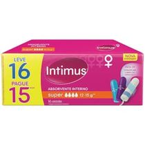 Absorvente Intimus Interno Super - 16 Unidades