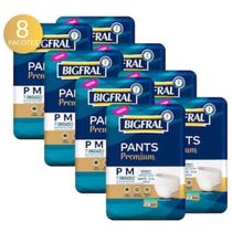 Roupa Íntima Descartável BigFral Pants Premium Tamanho P/M - 56 Unidades