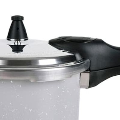 Panela de Pressão Brinox com Fundo de Indução Ceramic Life Pressure Gris - 4,2L