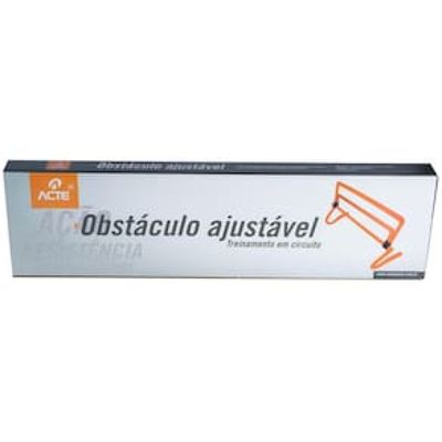 Obstáculo Ajustável Acte Sports T76 com Regulagem de Altura - Laranja