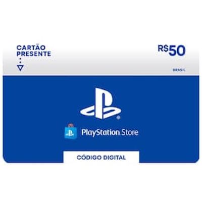 Cartão Presente Digital PlayStation - R$50