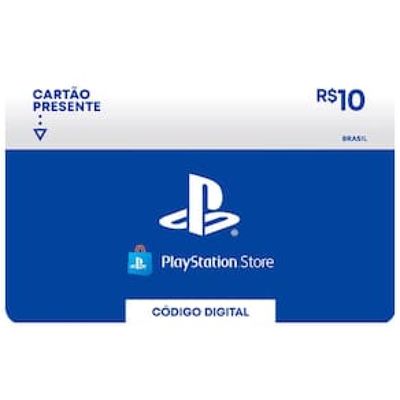 Cartão Presente Digital PlayStation - R$10