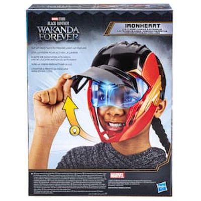 Máscara Retrátil Pantera Negra Wakanda Forever com Luzes F6097 Hasbro