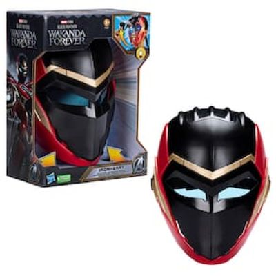 Máscara Retrátil Pantera Negra Wakanda Forever com Luzes F6097 Hasbro