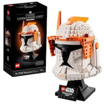 LEGO Star Wars: Capacete do Comandante Clone Cody 75350 - 766 Peças