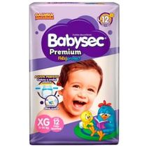 Fraldas Babysec Premium Galinha Pintadinha Jumbinho XG - 96 Unidades
