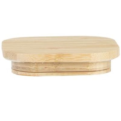 Porta Mantimentos Quadrado Dynasty em Vidro Borossilicato com Tampa de Bambu  800 ml