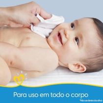 Lenços Umedecidos Pampers Splashers Baby Shark - 576 Unidades