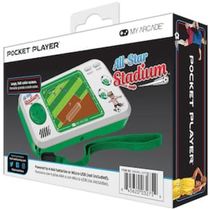 Mini Videogame My Arcade All-Star Stadium 7 em 1 - Branco-Verde