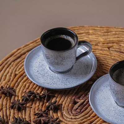 Xícara de Café com Pires Bio Echo Porto Brasil Branco - 1 peça