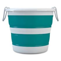 Cesto Retrátil para Roupas FlashLimp em Polipropileno - 30 Litros