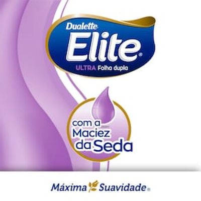 Papel Higiênico Elite Ultra Folha Dupla - 96 Rolos