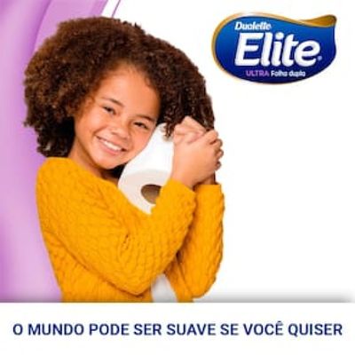 Papel Higiênico Elite Ultra Folha Dupla - 96 Rolos