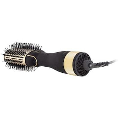 Escova Secadora Philco Soft PES15 Luz infrared com Cabo Giratório 1300W Preta/Dourada - Bivolt