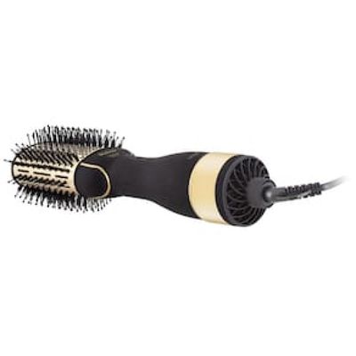 Escova Secadora Philco Soft PES15 Luz infrared com Cabo Giratório 1300W Preta/Dourada - Bivolt