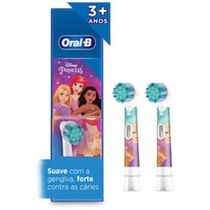 Refil para Escova de Dentes Elétrica Oral-B Princesas Disney - 2 Unidades