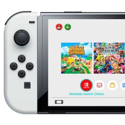 Console Nintendo Switch OLED 64GB com Controle Joy-Con Branco