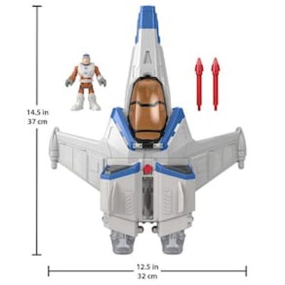 Nave Espacial XL-15 Imaginext Lightyear com Luzes e Sons HGT26 - Mattel
