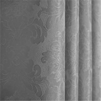 Cortina Evolux Jacquard 230x340 cm (AxL) - Cinza Chumbo