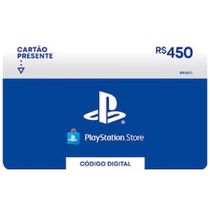Cartão Presente Digital PlayStation - R$450