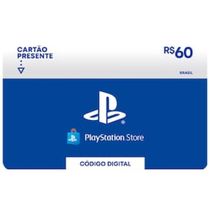 Cartão Presente Digital PlayStation - R$60