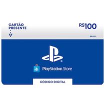 Cartão Presente Digital PlayStation - R$100