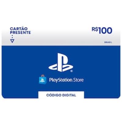 Cartão Presente Digital PlayStation - R$100