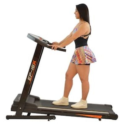Esteira Ergométrica Eletrônica Polimet EP-16k Preta  Bivolt