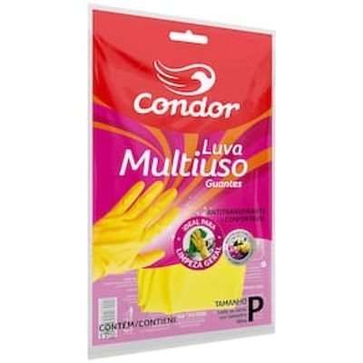 Luva Multiuso Condor P Amarela - 1 Par