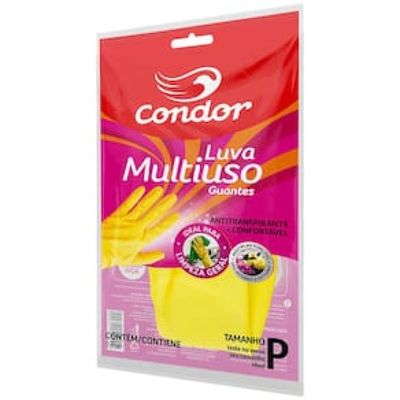 Luva Multiuso Condor P Amarela - 1 Par