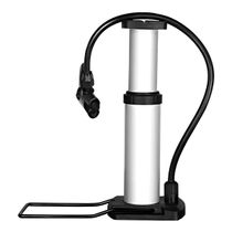 Mini Bomba de Ar Portátil Alavanca Pneu Bicicleta Carro Bola com Trava de Segurança e Mangueira 40cm