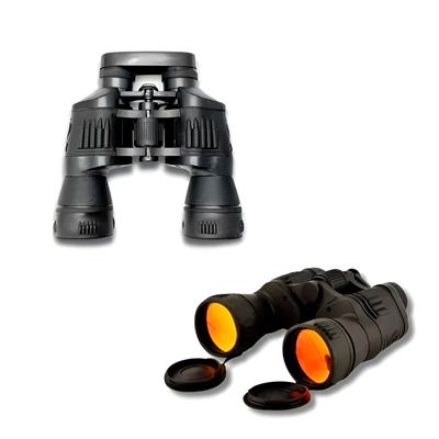 Binóculo 20x50 Longo Alcance com Bússola | Alta Ampliação, Lentes de 50mm e Proteção à Prova d’Água Profissional