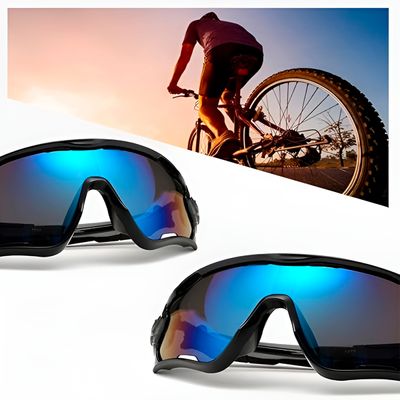 Óculos Esportivo UV400 Ultraleve com Lente Espelhada – Performance, Proteção e Conforto