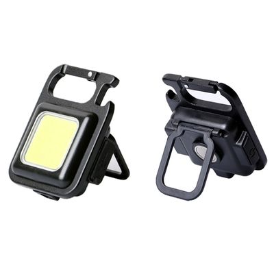 Mini Lanterna LED Portátil USB Recarregável 6W – Imã, Abridor, Modos de Luz e Bateria 500mA - Bolso Tatica Abridor