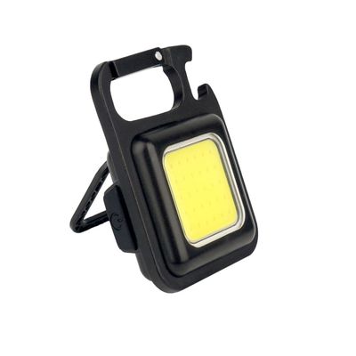 Mini Lanterna LED Portátil USB Recarregável 6W – Imã, Abridor, Modos de Luz e Bateria 500mA - Bolso Tatica Abridor