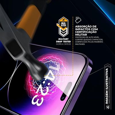 Kit Full Protection para iPhone 11 - Película de Vidro + Protetor de Lente 9H - Gshield