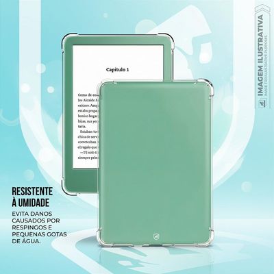 Capa case capinha para Kindle Paperwhite 2024 - Transparente - Gshield
