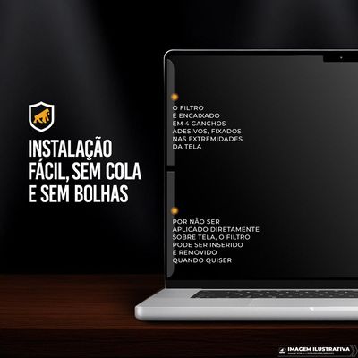 Filtro de Privacidade Removível para Notebook 13.3" - Gshield