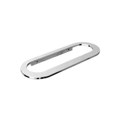 Porta Toalha Toalheiro Para Banheiro Alto Brilho Agata 35cm