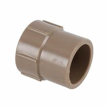 Luva Pvc Marrom Roscável E Soldável 1 32mm Plastilit