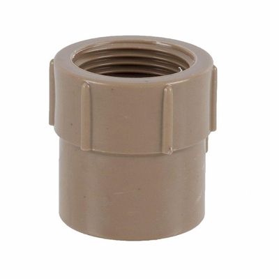 Luva Pvc Marrom Roscável E Soldável 1 32mm Plastilit