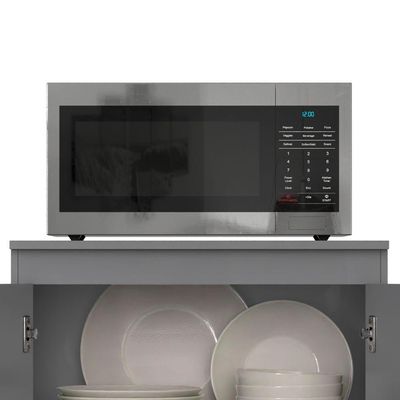 Balcão Para Micro Ondas Cinza