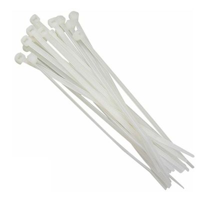 Abraçadeira De Nylon 100x2.5mm Branca C-100pç Fertak 1301