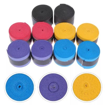 Kit 10 Overgrip Tenis Beach Tennis Padel Pickleball Squash Badminton Raquete