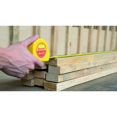Kit 02 Trenas De Bolso Starrett 3m Sts12-3me – Resistente, Precisa E Com Trava Profissional único